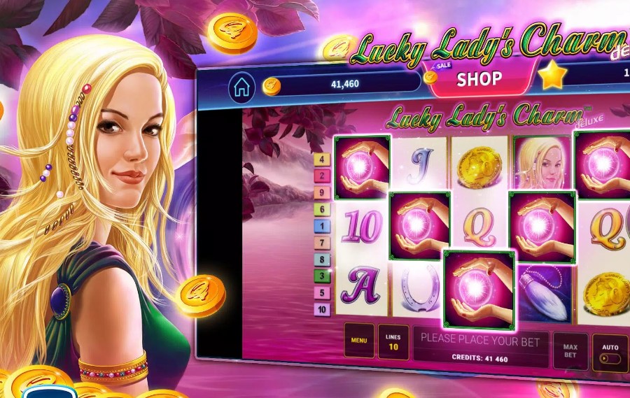 lucky lady's charm deluxe slot review